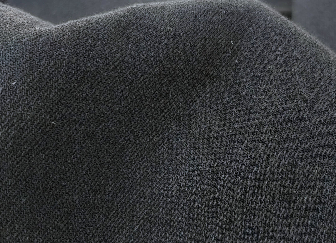 Wool Linen Blend Fabric – Twill Weave, Medium-Heavy  6676 6677