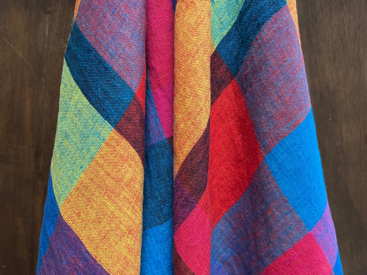 Madras & Bold Plaid Linens