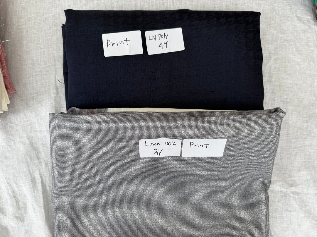 25.5 y of Woven Fabric of Linen - Surprise Box No.42
