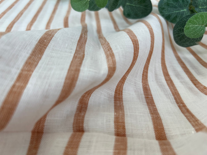 Remnant Fabric #334 - Linen 100% 16y