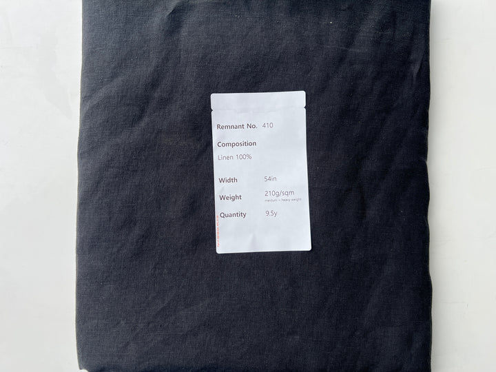 Remnant Fabric #410 - Linen 100% - 9.5y