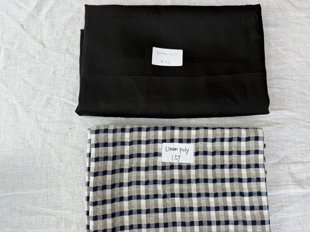 25.5 y of Woven Fabric of Linen - Surprise Box No.43