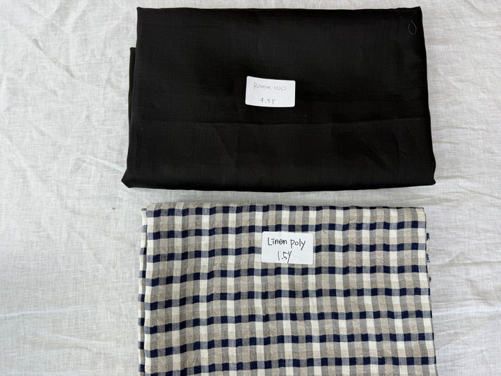 25.5 y of Woven Fabric of Linen - Surprise Box No.43