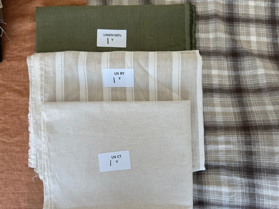 24y of Woven Fabric of Linen - Surprise Box No.59