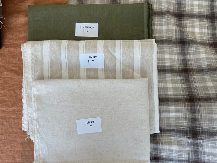 24y of Woven Fabric of Linen - Surprise Box No.59