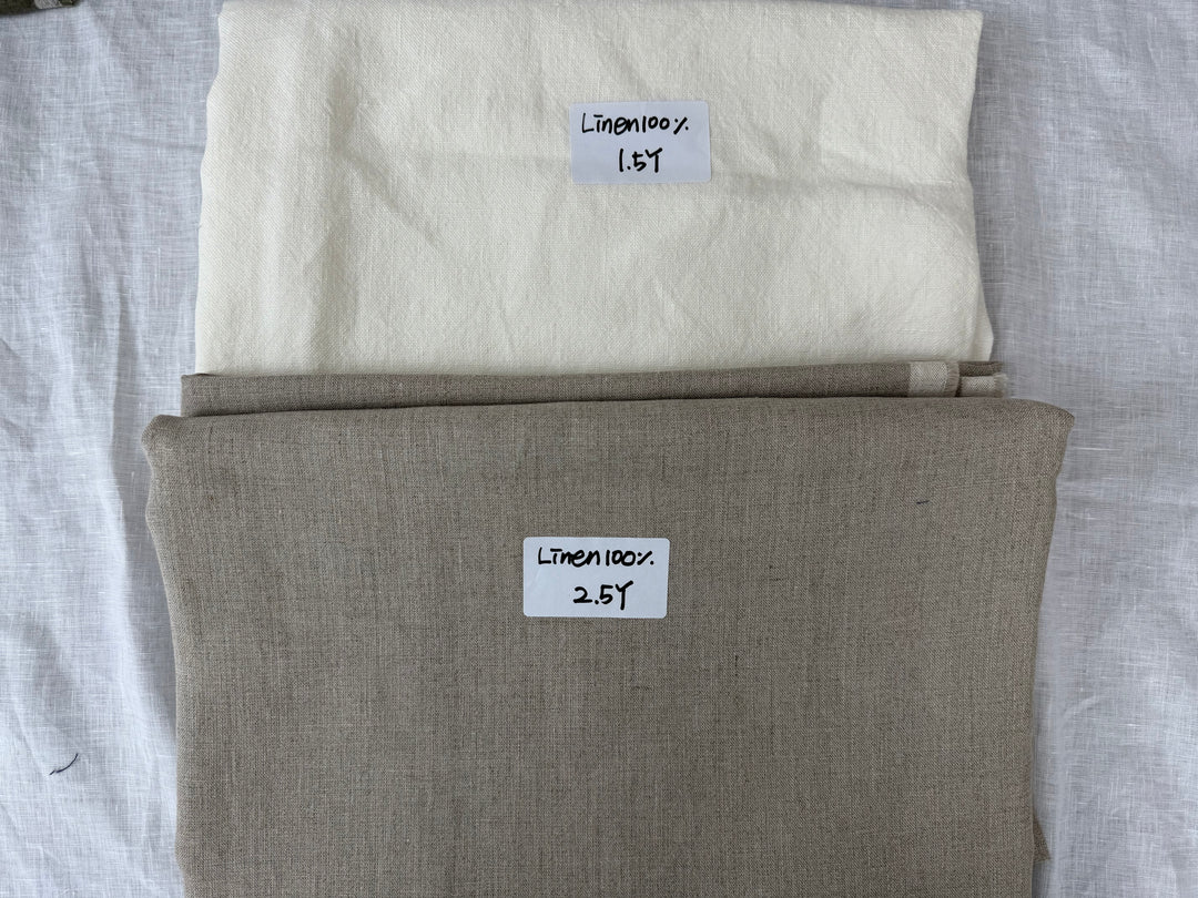 24.5 y of Woven Fabric of Linen - Surprise Box No.37