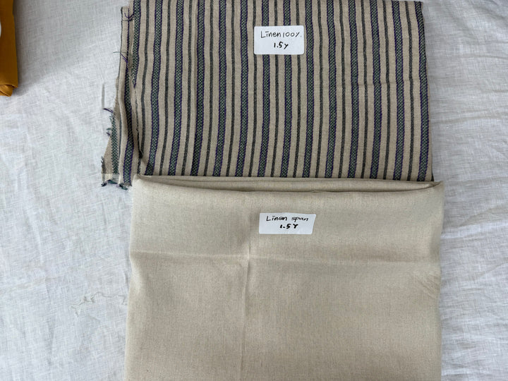 25 y of Woven Fabric of Linen - Surprise Box No.49