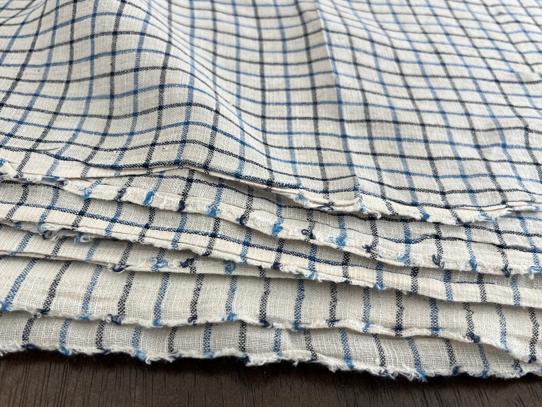 Remnant Fabric #479 - Linen 100%  - 6y