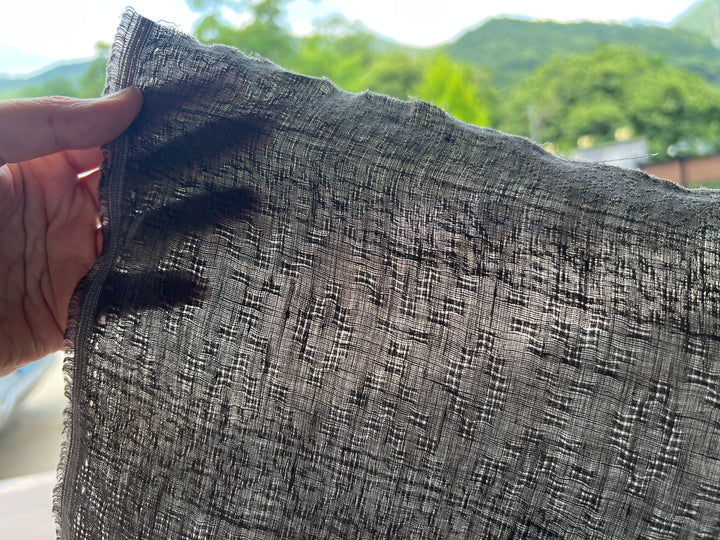 Remnant Fabric #401 - Linen 100% - 6y