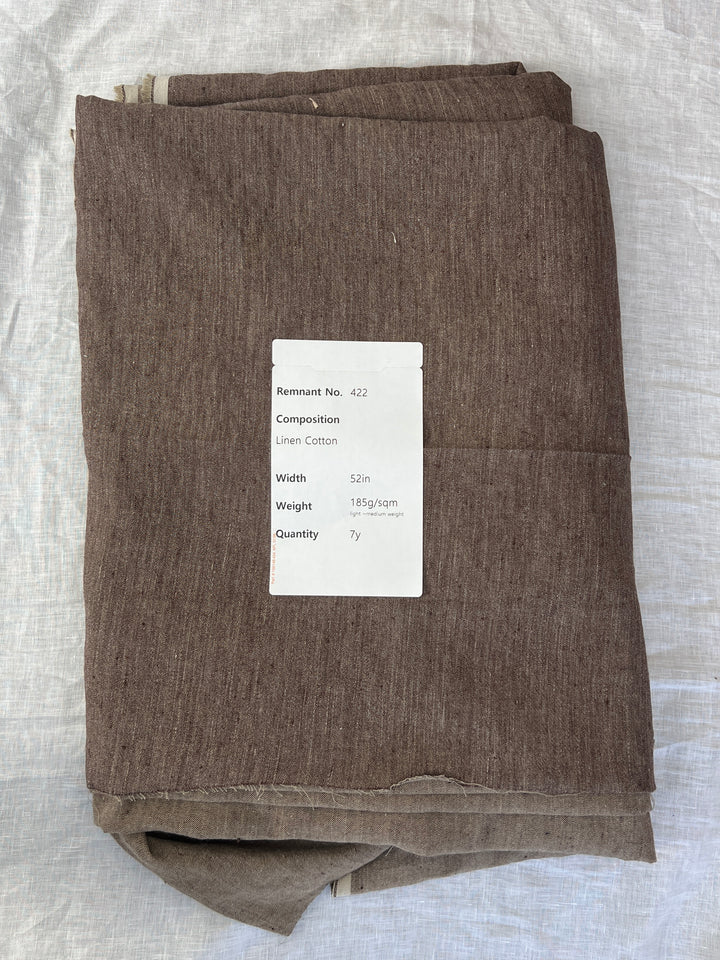 Remnant Fabric #422 - Linen Cotton - 7y