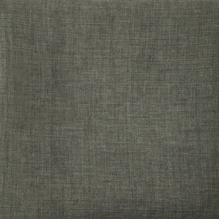 100% Linen Vintage Dyed Delave Fabric – Fine 21s Yarn, Pre-Washed, Light Weight Khaki(dark) 7119