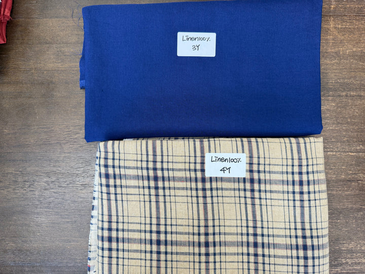24 of Woven Fabric of Linen - Surprise Box No.59