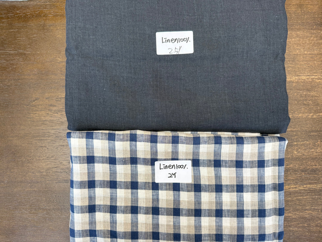 24.5 of Woven Fabric of Linen - Surprise Box No.54