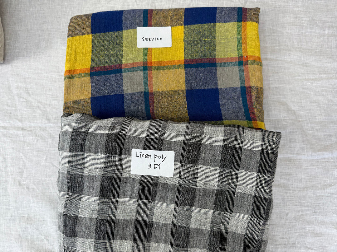 24.5 y of Woven Fabric of Linen - Surprise Box No.51