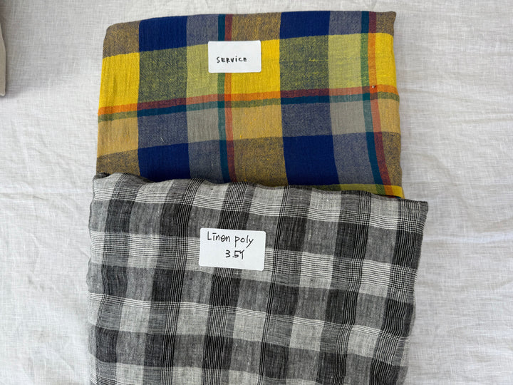24.5 y of Woven Fabric of Linen - Surprise Box No.51
