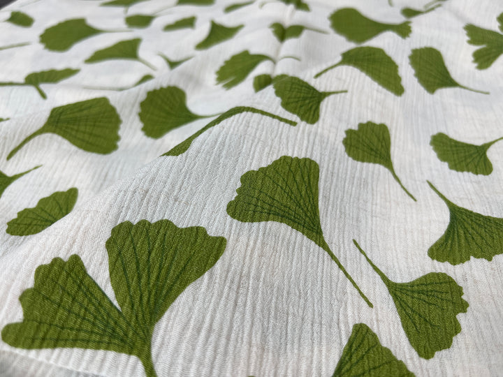 Remnant Fabric #438 - Linen Rayon  - 6.5y