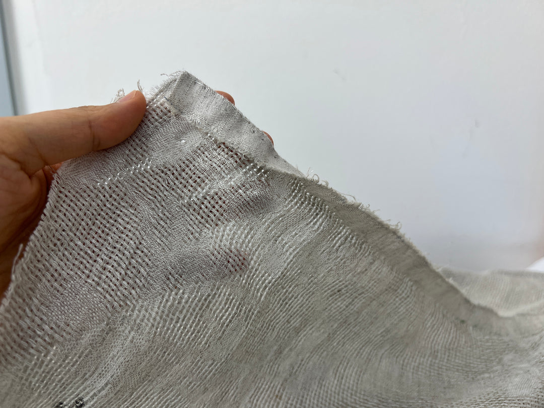 Remnant Fabric #421 - Linen 100% - 9y