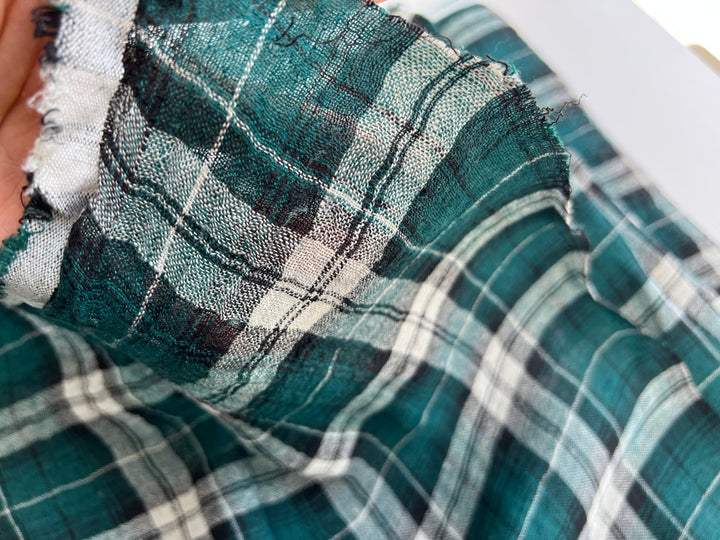 Remnant Fabric #239 - Linen Polyester 7.5y
