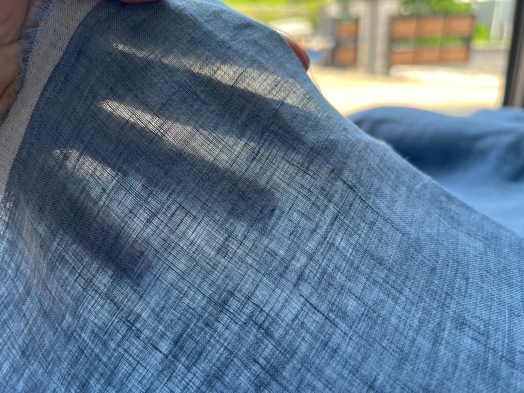 Remnant Fabric #388 - Linen 100%  - 7.5y