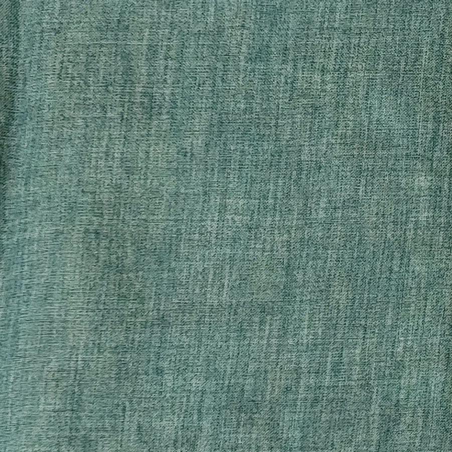 100% Linen Soft&Crisp Fabric 21s Vintage Chambray Khaki 7875