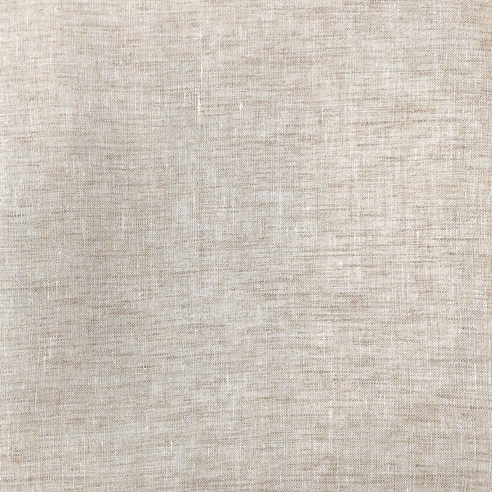 100% Linen Crispy Fabric | 21s Vintage Chambray Beige – The Linen Lab