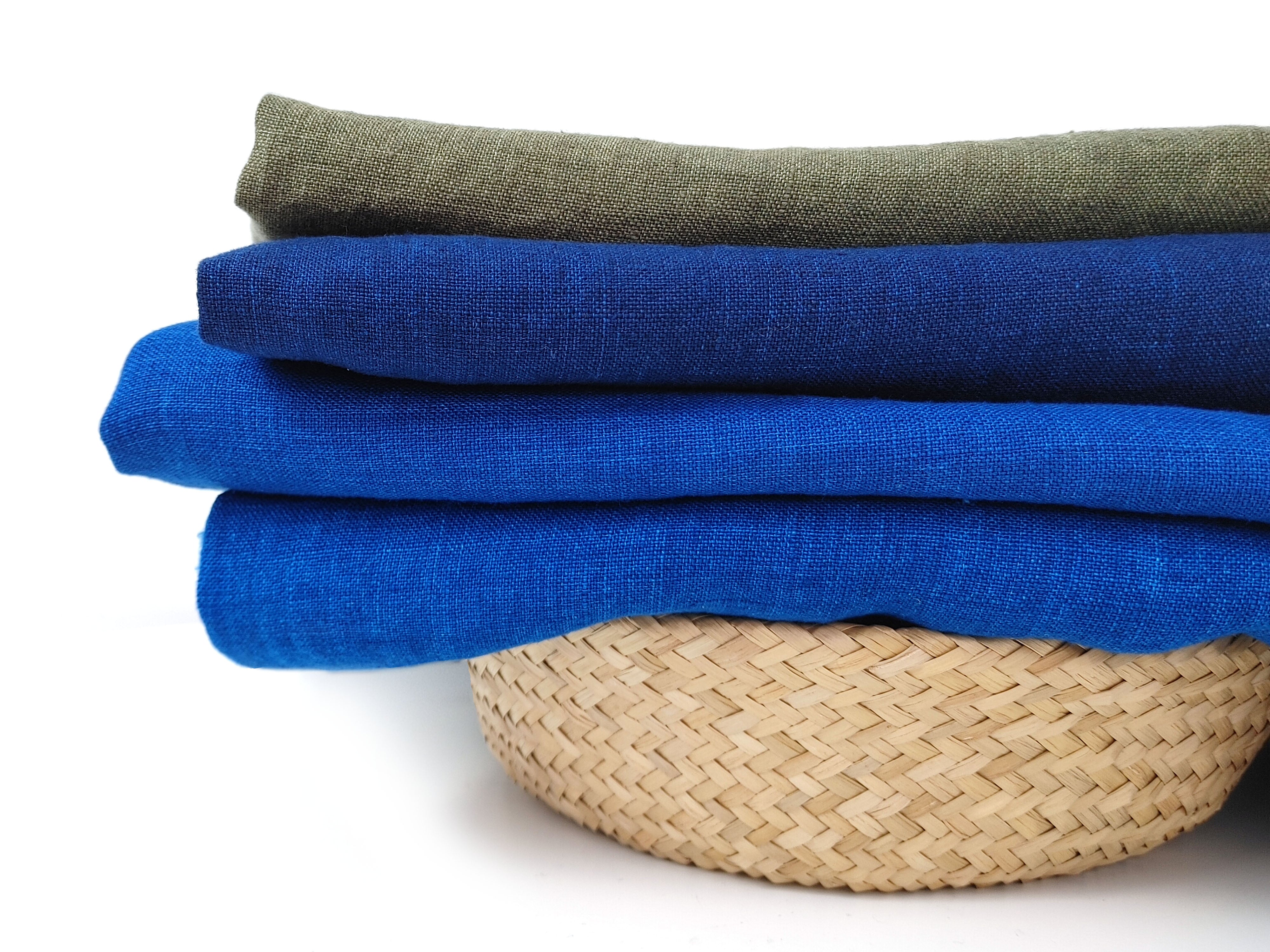 Delave Vintage Dyed 100% Linen Fabric – Medium to Heavyweight