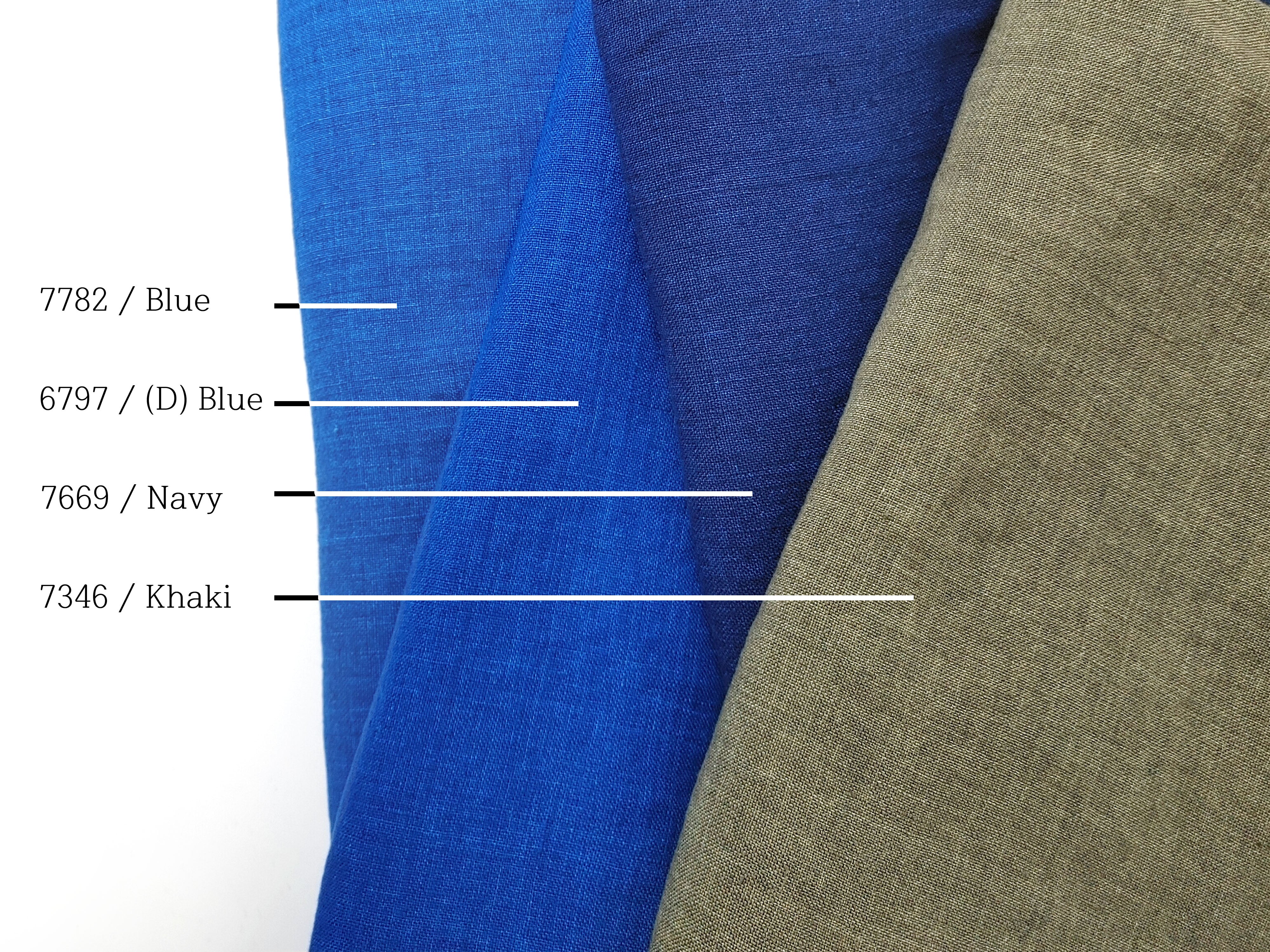Delave Vintage Dyed 100% Linen Fabric – Medium to Heavyweight
