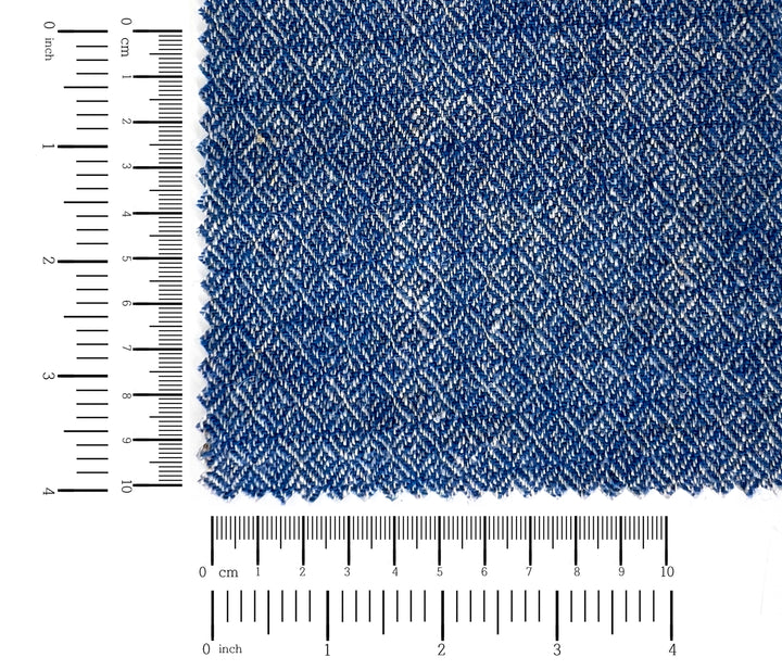 Linen Wool Broken Diamond Twill Fabric – Viking Inspired, Soft & Pre-Washed 8178 8179 8180
