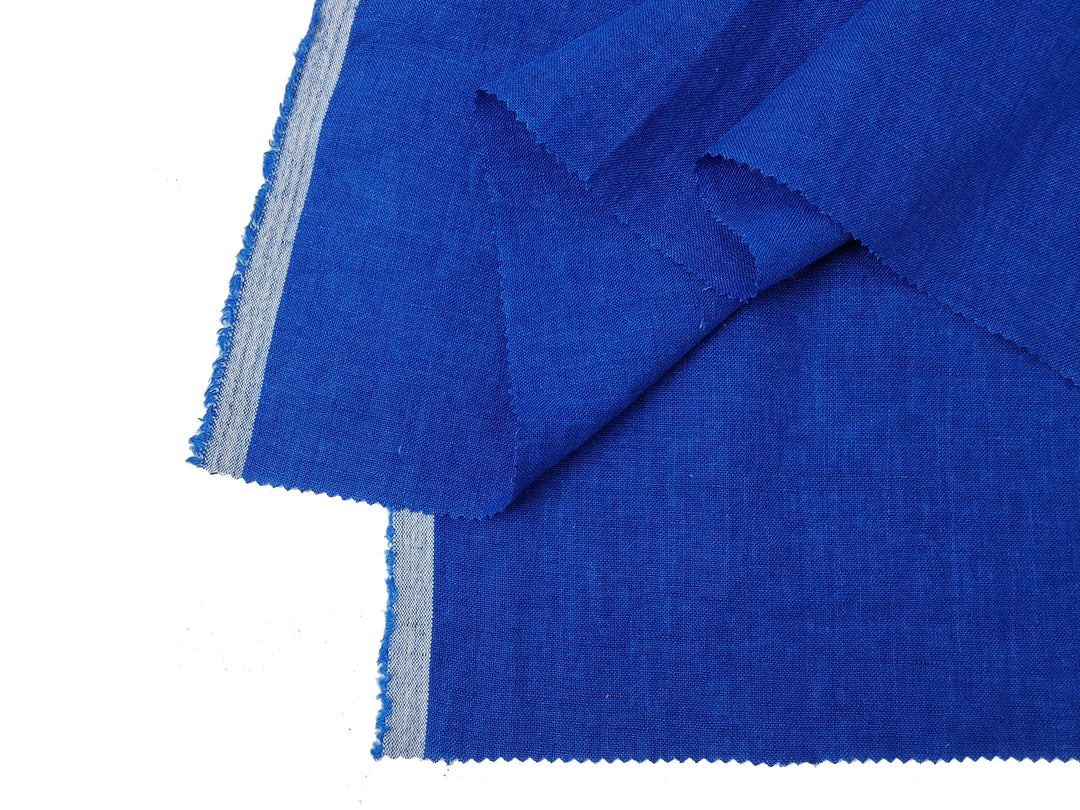 Delave Vintage Dyed 100% Linen Fabric – Medium to Heavyweight, Soft Finish 7491 7054 7957 7676