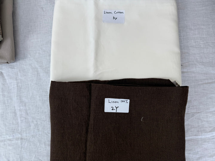 24.5 y of Woven Fabric of Linen - Surprise Box No.45