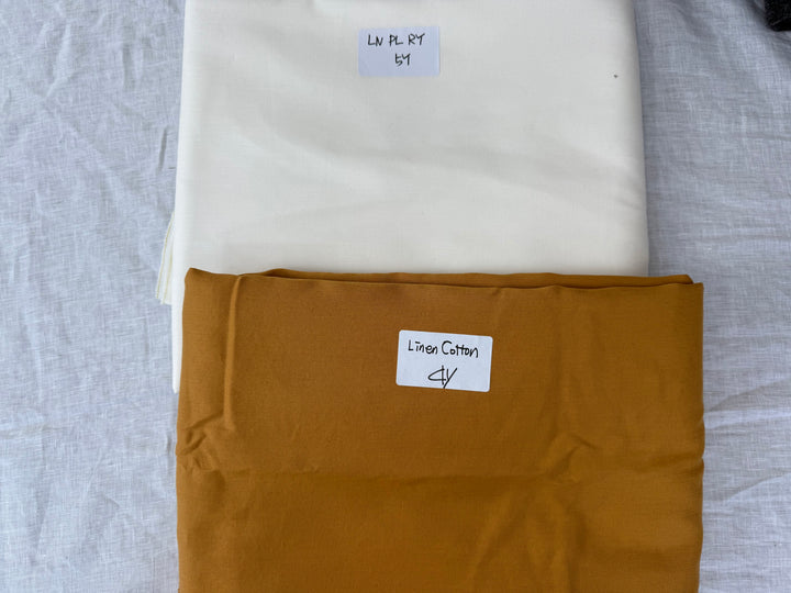 25 y of Woven Fabric of Linen - Surprise Box No.49