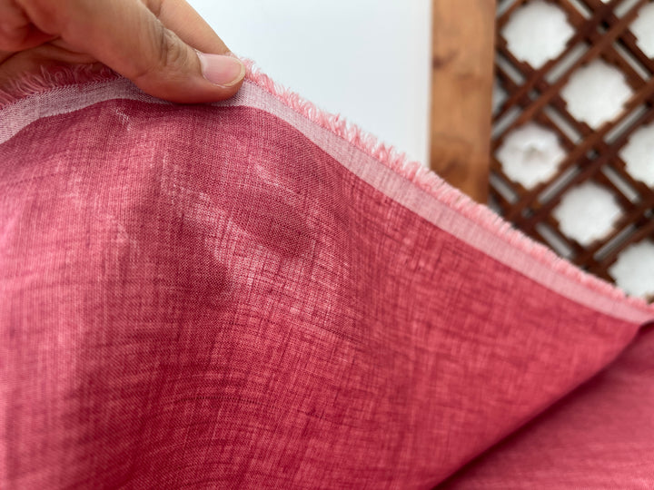 Remnant Fabric #383 - Linen 100% - 8y