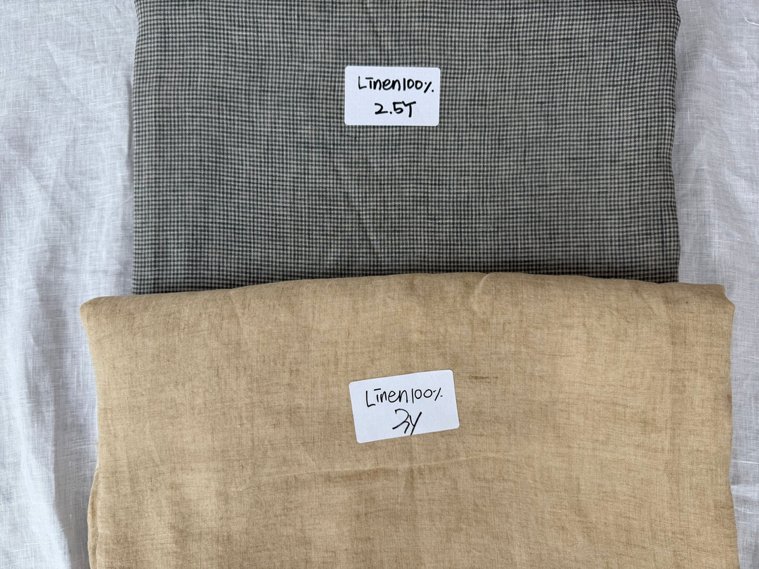 25.5 y of Woven Fabric of Linen - Surprise Box No.38