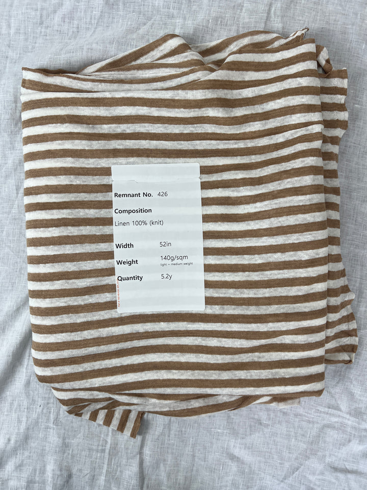 Remnant Fabric #426 - Linen 100% (knit) - 5.2y
