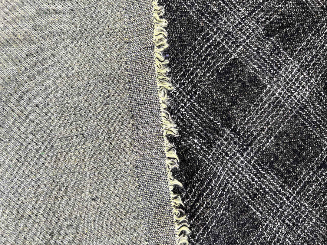 Remnant Fabric #482 - Linen Cotton Polyester  - 6.5y