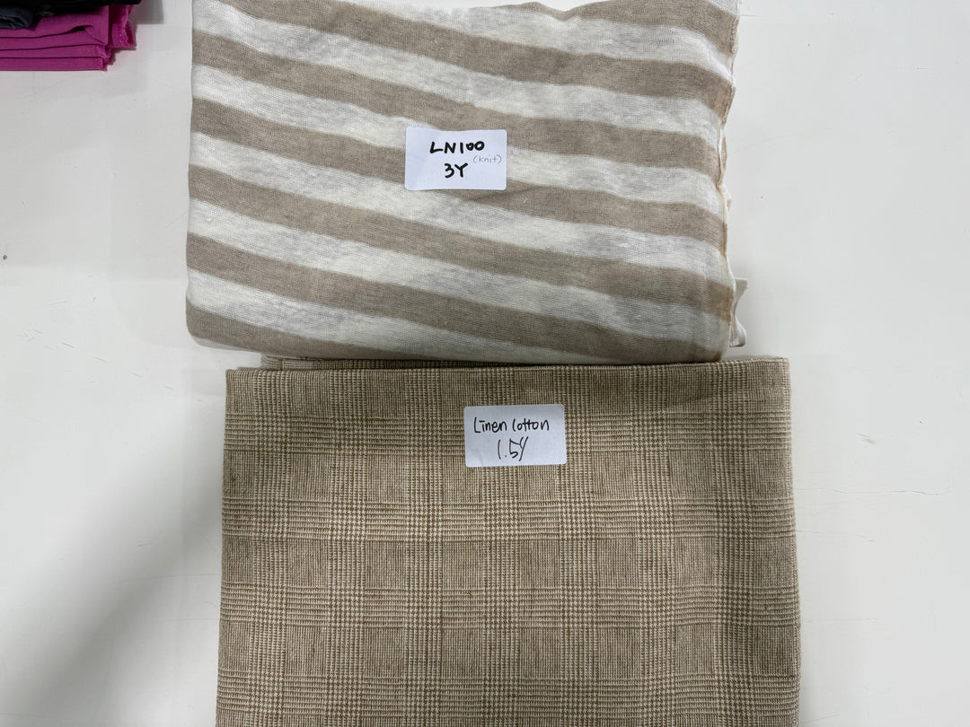24 of Woven Fabric of Linen - Surprise Box No.62