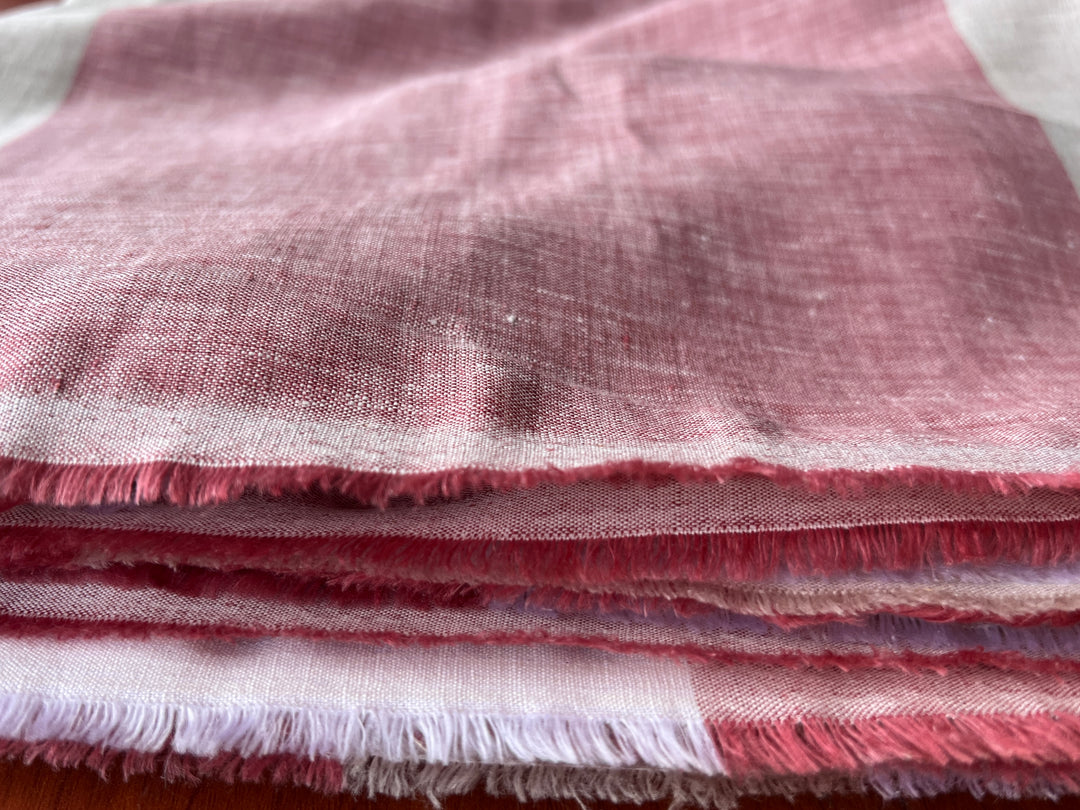 Remnant Fabric #301 - Linen 100%  12y