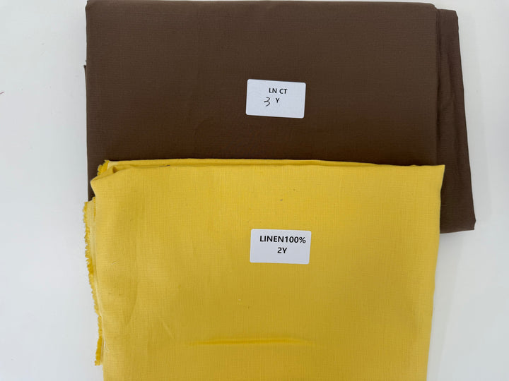 24y of Woven Fabric of Linen - Surprise Box No.70