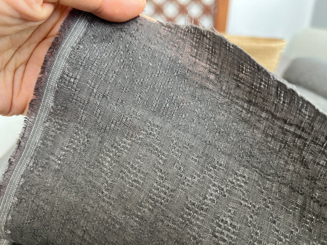 Remnant Fabric #480 - Linen 100%  - 11y