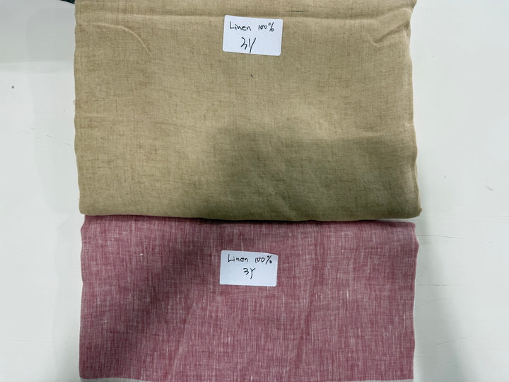24 of Woven Fabric of Linen - Surprise Box No.63