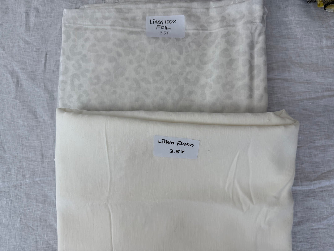 24.5 of Woven Fabric of Linen - Surprise Box No.53