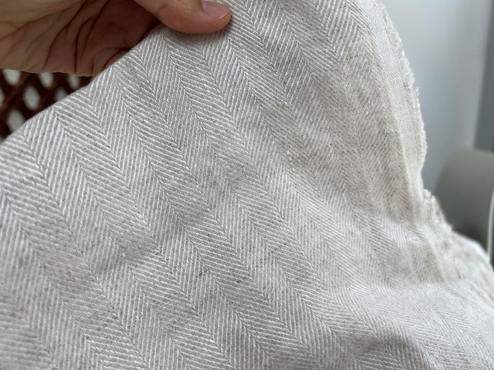 Remnant Fabric #481 - Linen 100%  - 6.5y