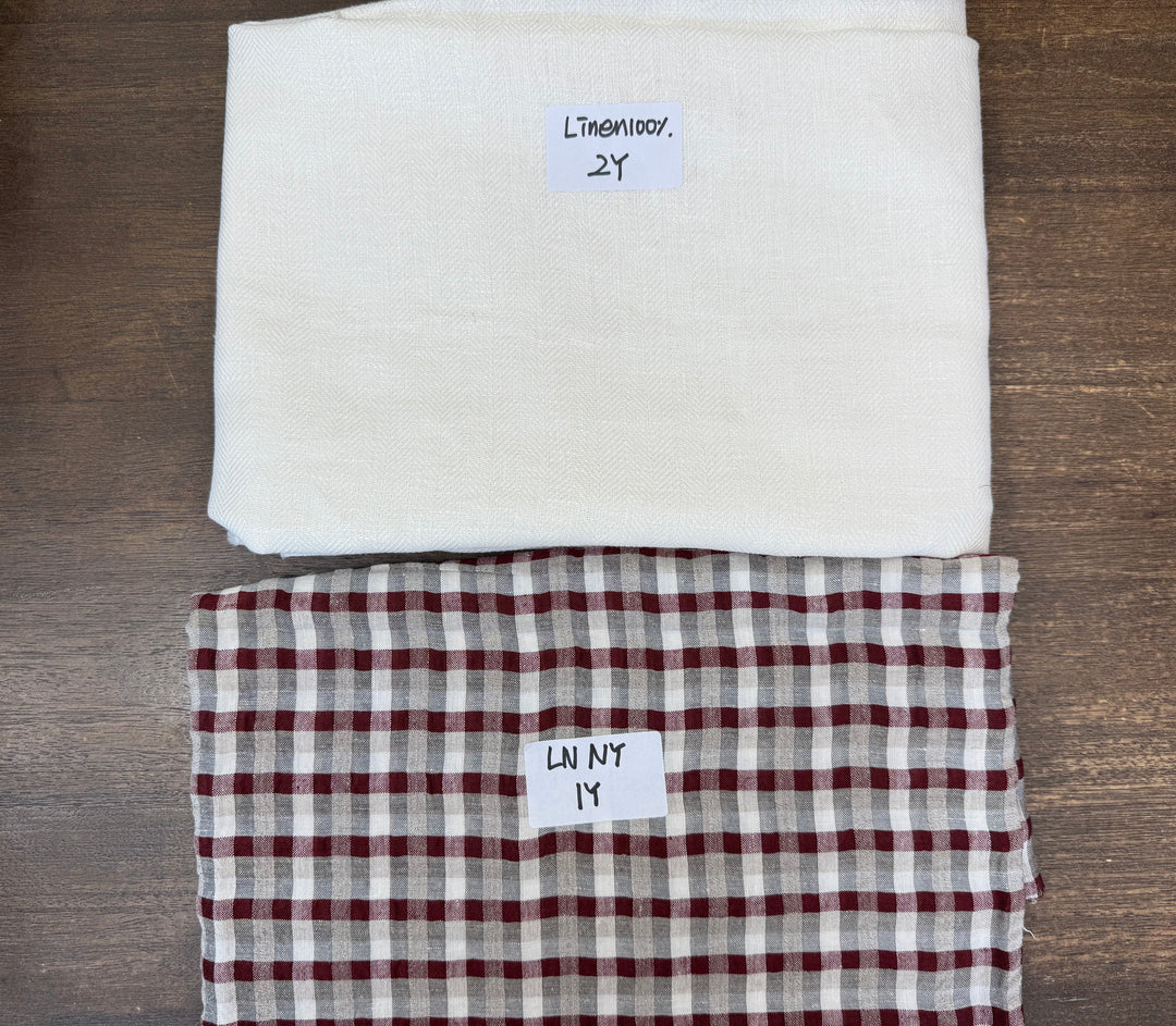 24.5 of Woven Fabric of Linen - Surprise Box No.56
