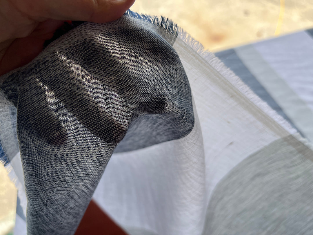 Remnant Fabric #302 - Linen 100%  12y