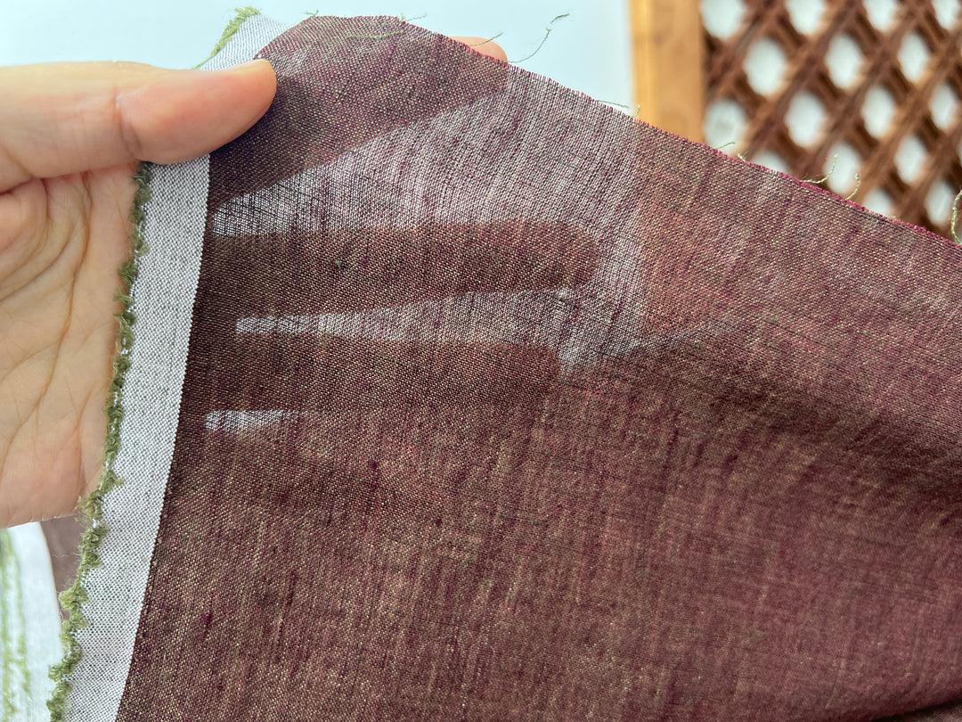 Remnant Fabric #429 - Linen 100% - 6y
