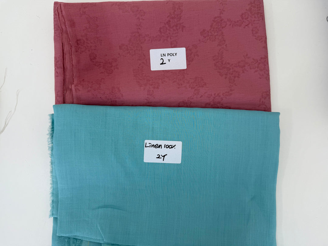 23y of Woven Fabric of Linen - Surprise Box No.71