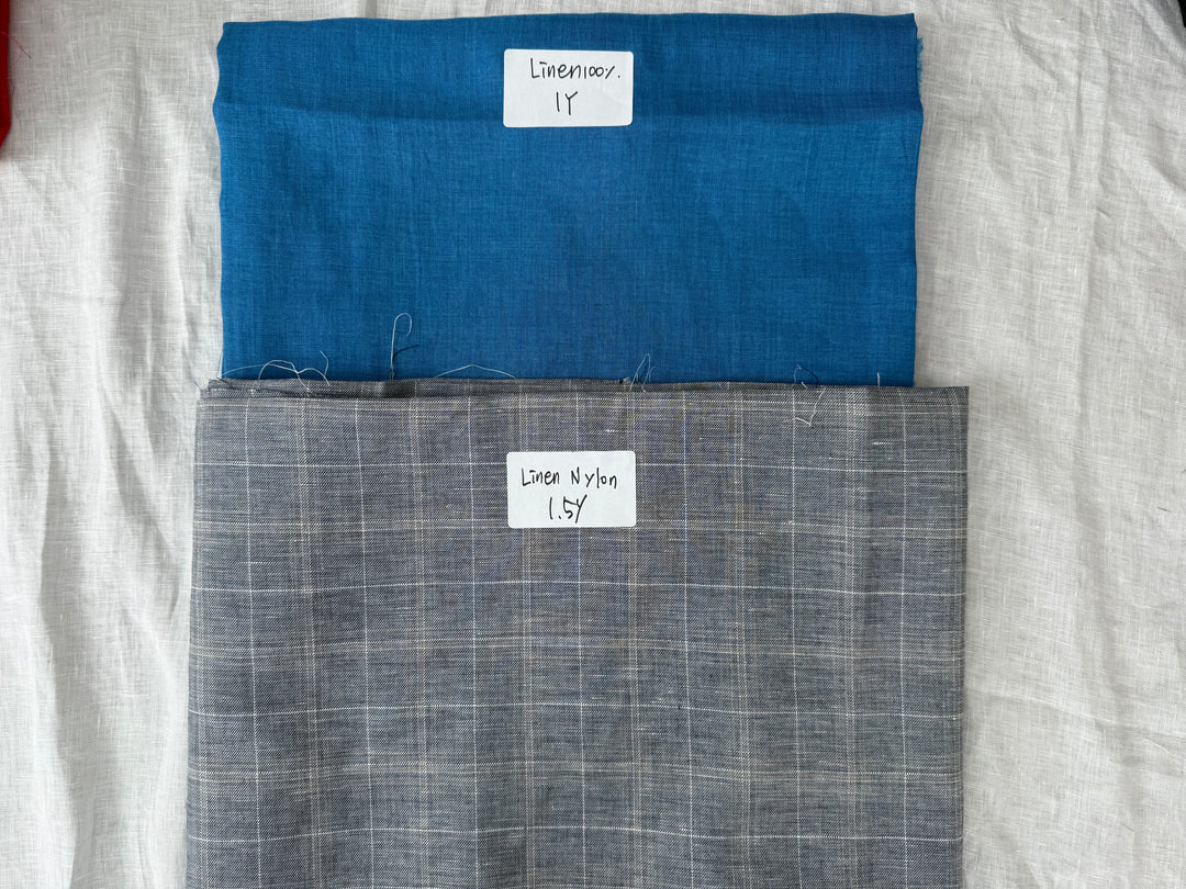 24.5 y of Woven Fabric of Linen - Surprise Box No.41