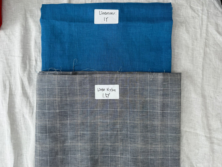 24.5 y of Woven Fabric of Linen - Surprise Box No.41