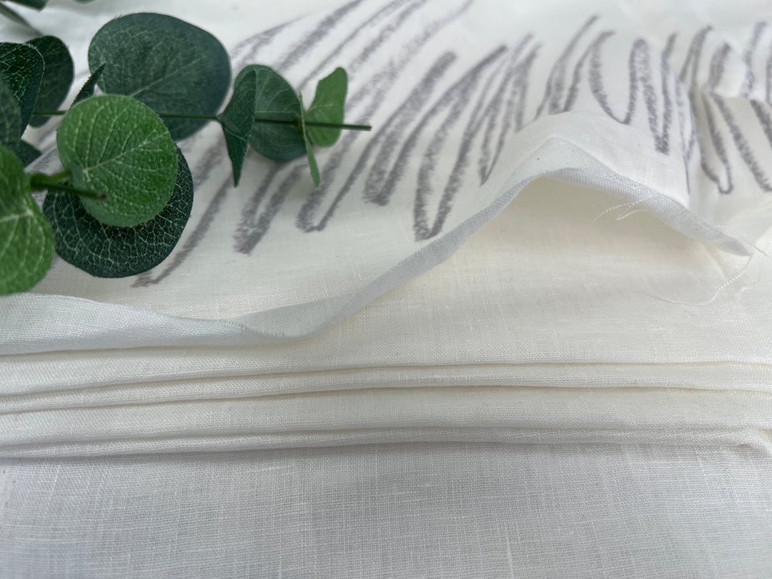 Remnant Fabric #337 - 100% Linen 21y