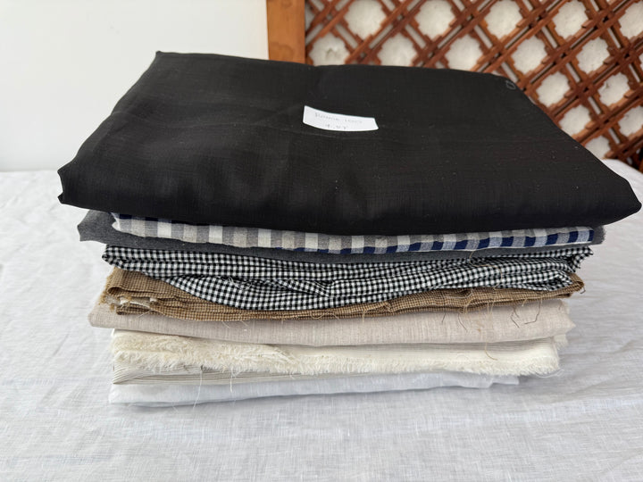 25.5 y of Woven Fabric of Linen - Surprise Box No.43